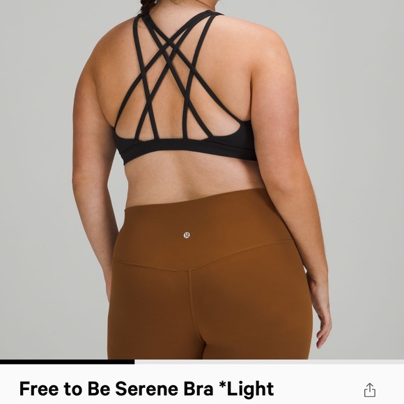 Lululemon Free to Be Serene Bra *Light Support C/D cup - Picture 1 of 7